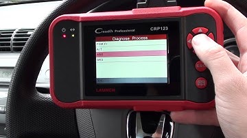 Launch CRP123 VII+ Diagnose & Reset Honda ABS Problem Fault Trouble Codes