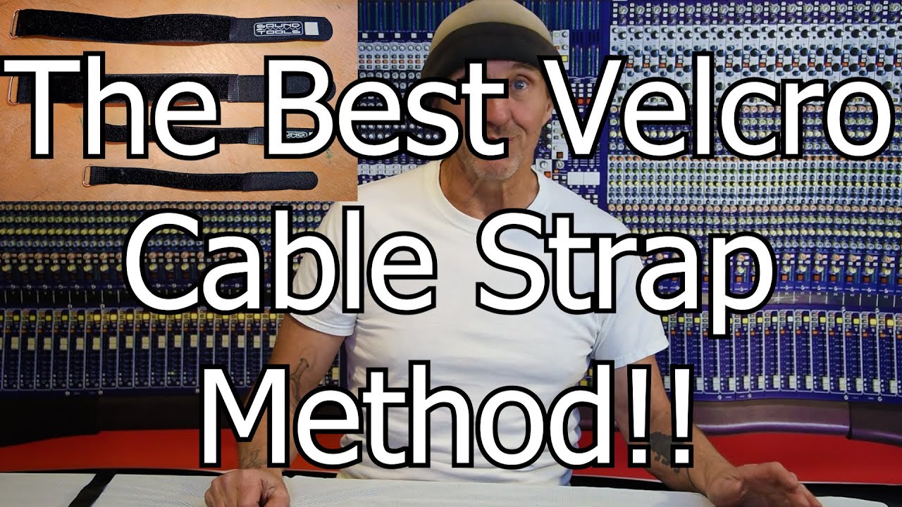 The Best Cable Velcro Tie & Method 