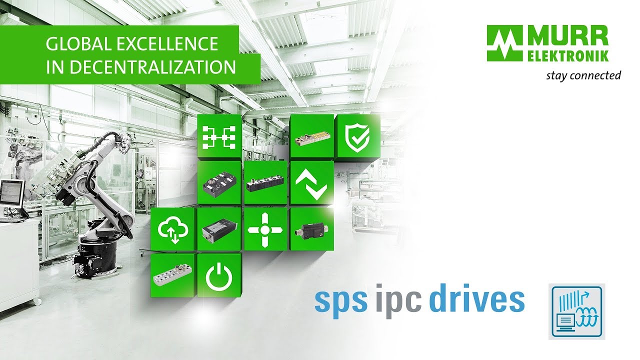 Murrelektronik auf der sps ipc drives 2018 in Nürnberg