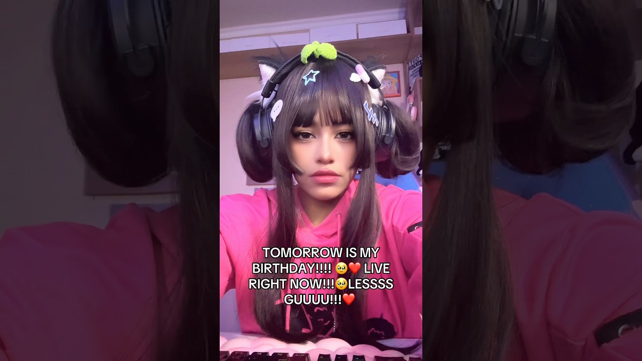 WE LIVE RIGHT NOW EVERWHERE!! Twitch, TikTok and YouTube LESSSS GUUU!!!😭✨✨ #princesssachiko