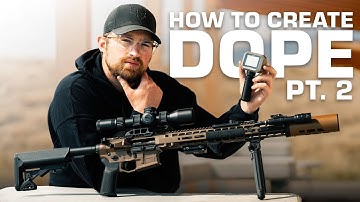 Master Your Shots: Understanding D.O.P.E. Techniques (Part 2)