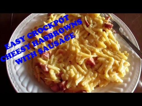 Easy Crockpot - Cheesy Hashbrown Sausage Casserole - Cook With Kevin #1