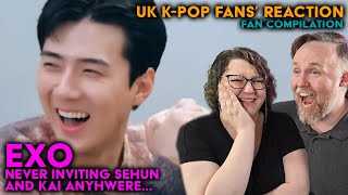 Download lagu EXO - Never inviting Sehun and Kai anywhere after this - UK K-Pop Fans Reaction