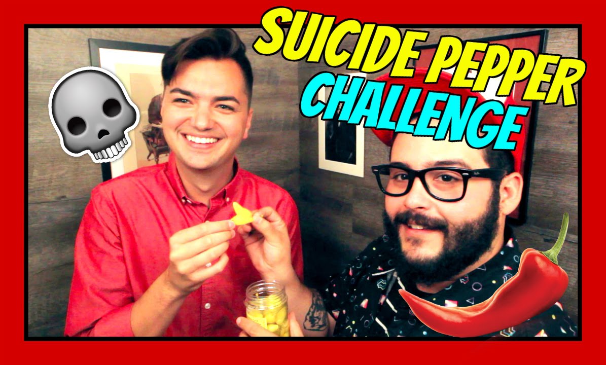 Suicide Letter Hot Pepper Challenge ft. Steve Zaragoza
