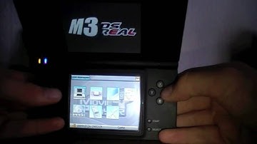 Hacked DSI with Firmware v1.4E With M3i zero Release on 26-08-09 Test Game + Music
