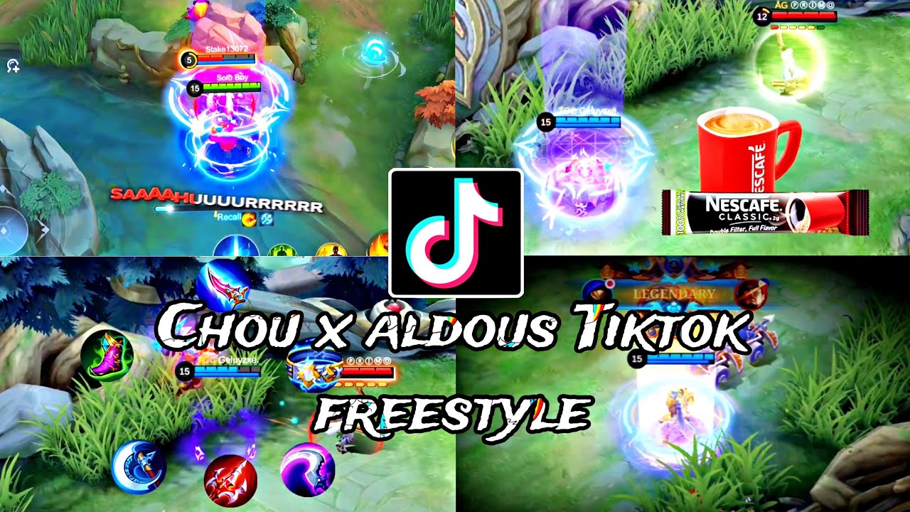 MLBB CHOU X ALDOUS TIKTOK FREESTYLE IQ 99M MOBILE LEGEND BANG BANG MLBB ...