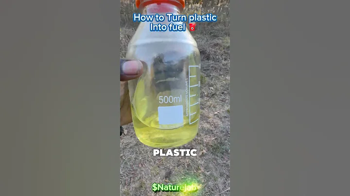 How to Turn Plastic into Fuel? ⛽️ #science #naturejab #pyrolysis #education #diy #fyp #foryoupage