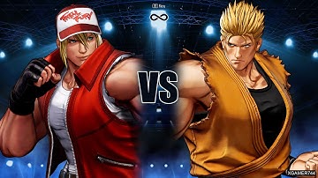 The King of Fighters XV - Terry Vs. Ryo (LEVEL 5)