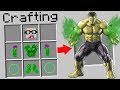 SENENGNYA BAPAK GILE JADI HULK DENGAN KEKUATAN SUPERPOWER DI MINECRAFT!