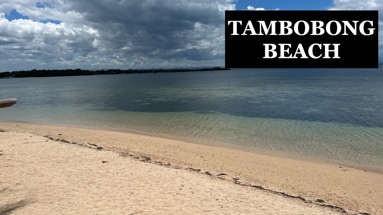 TAMBOBONG BEACH Dasol Pangasinan White Sand YouTube