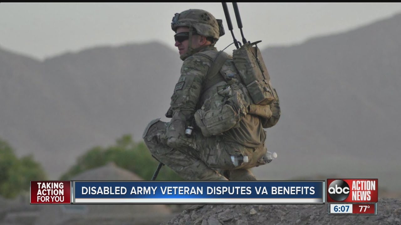 disabled army veteran disputes