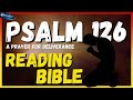 Psalm 126 A Prayer For Deliverance Good News Translation Audio Bible With Text 