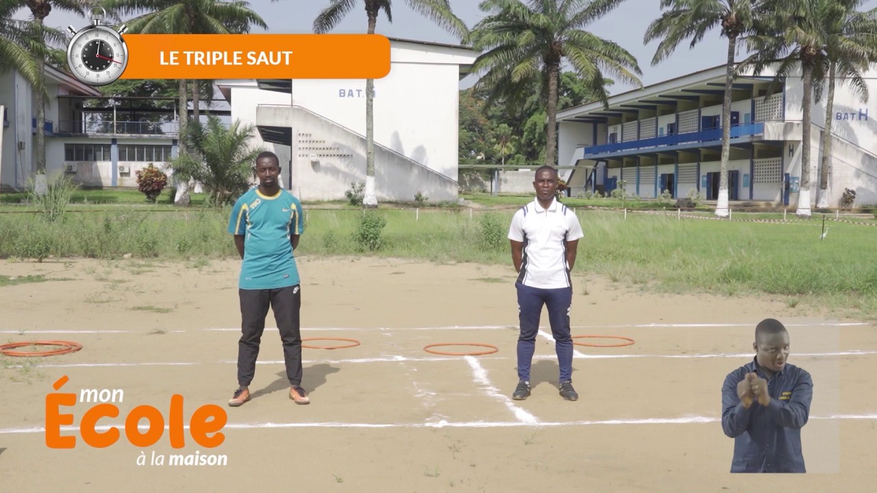 Mon école à la maison | Tle : EPS - Triple saut