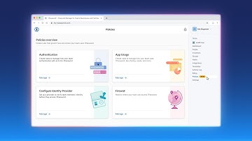 Easily govern how and where teams use 1Password from the new policies page