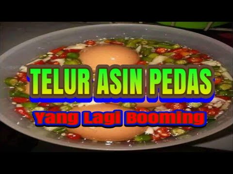 Cara Membuat Telor Asin Pedas Youtube