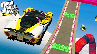 GTA 5  - BEST CAR PARKOUR MAPS?! (GTA 5 Versus)