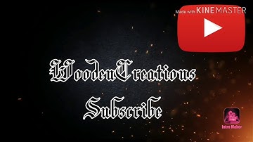 New Official WoodenCreation Intro | I Changed My Name?