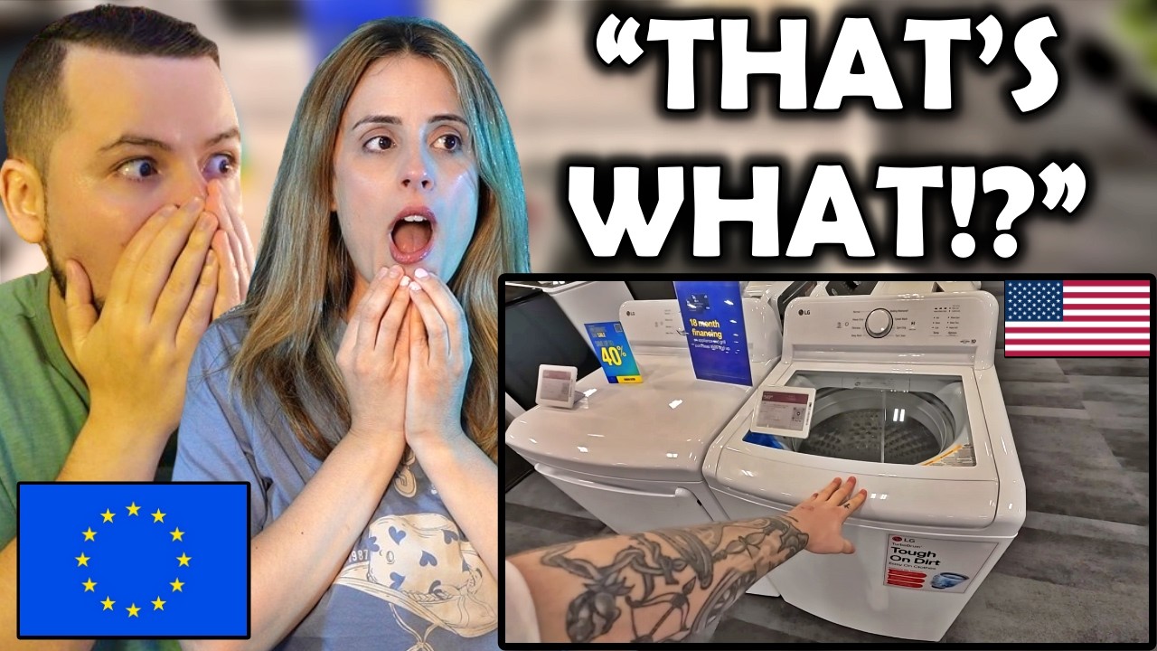 Europeans See American Appliances for the First Time