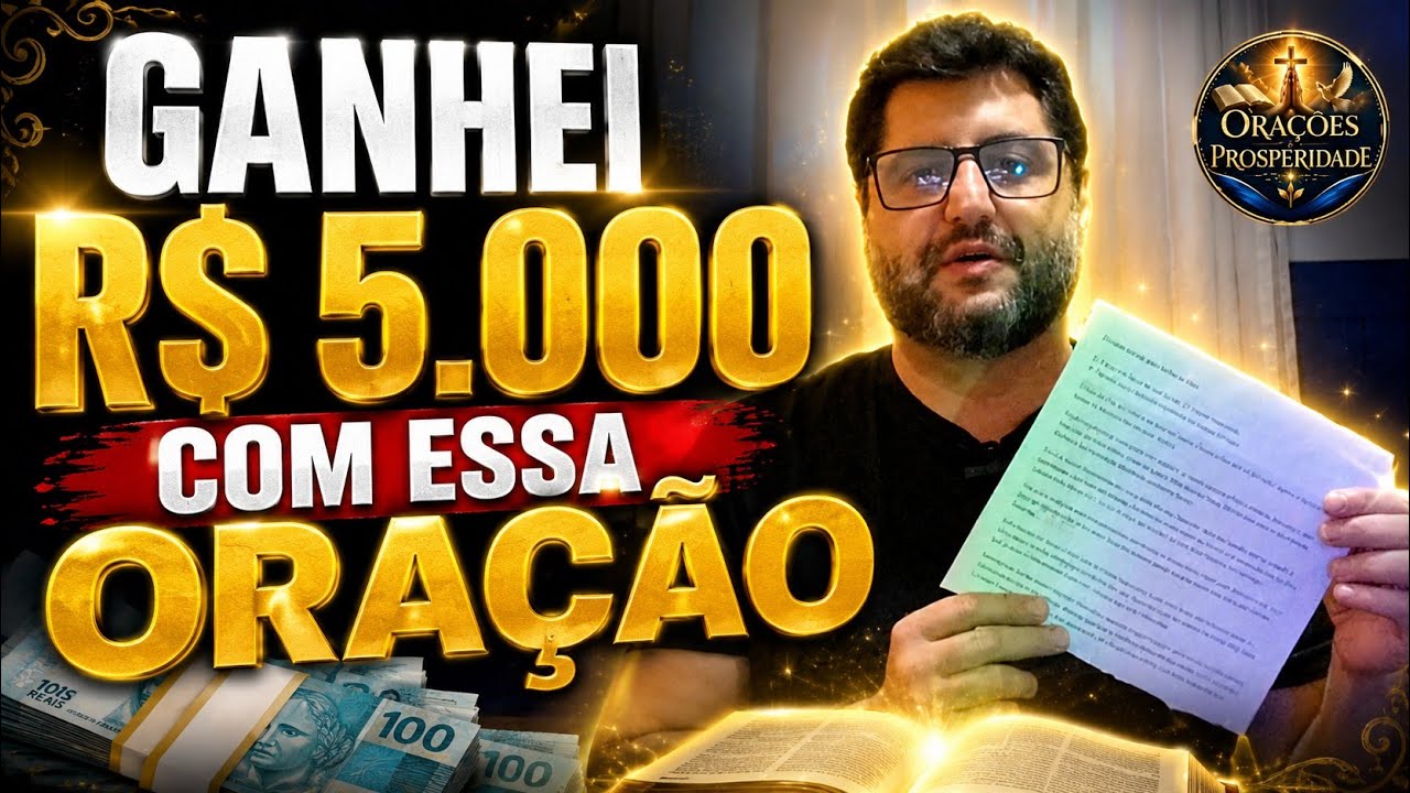ANTES DO SORTEIO EU FAZIA ESSA ORAÇÃO ! — Transcript