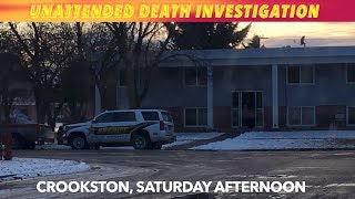 Unattended Death Investigation In Crookston