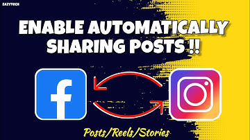 How to Enable Auto-sharing Facebook and Instagram posts | Facebook | Instagram