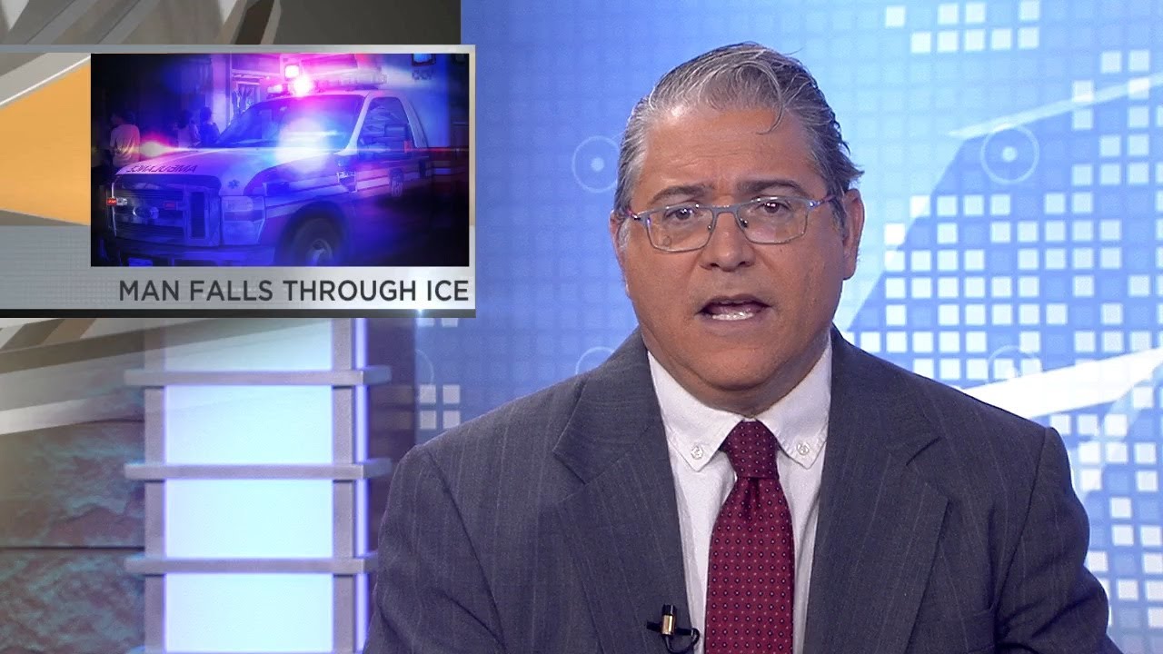 Bystanders help rescue Buffalo County man who fell through ice - YouTube