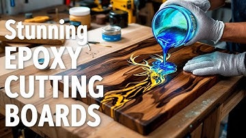 How to Make Stunning Epoxy Inlay Cutting Boards