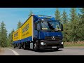 ETS2 1.35 HeilbronnMap Mercedes Antos Möckmühl - Öhringen