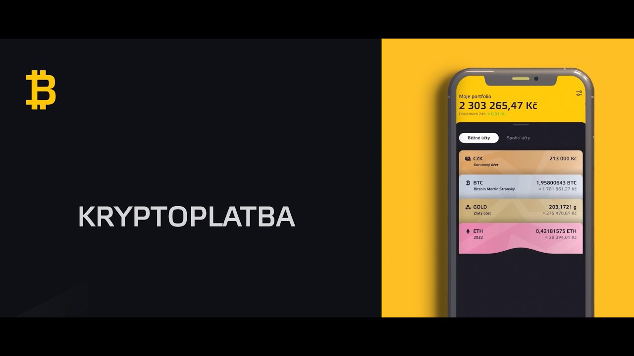 Kryptoplatba v aplikaci Bit.plus