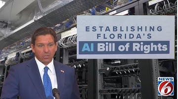 Florida governor calls for artificial-intelligence bill of rights