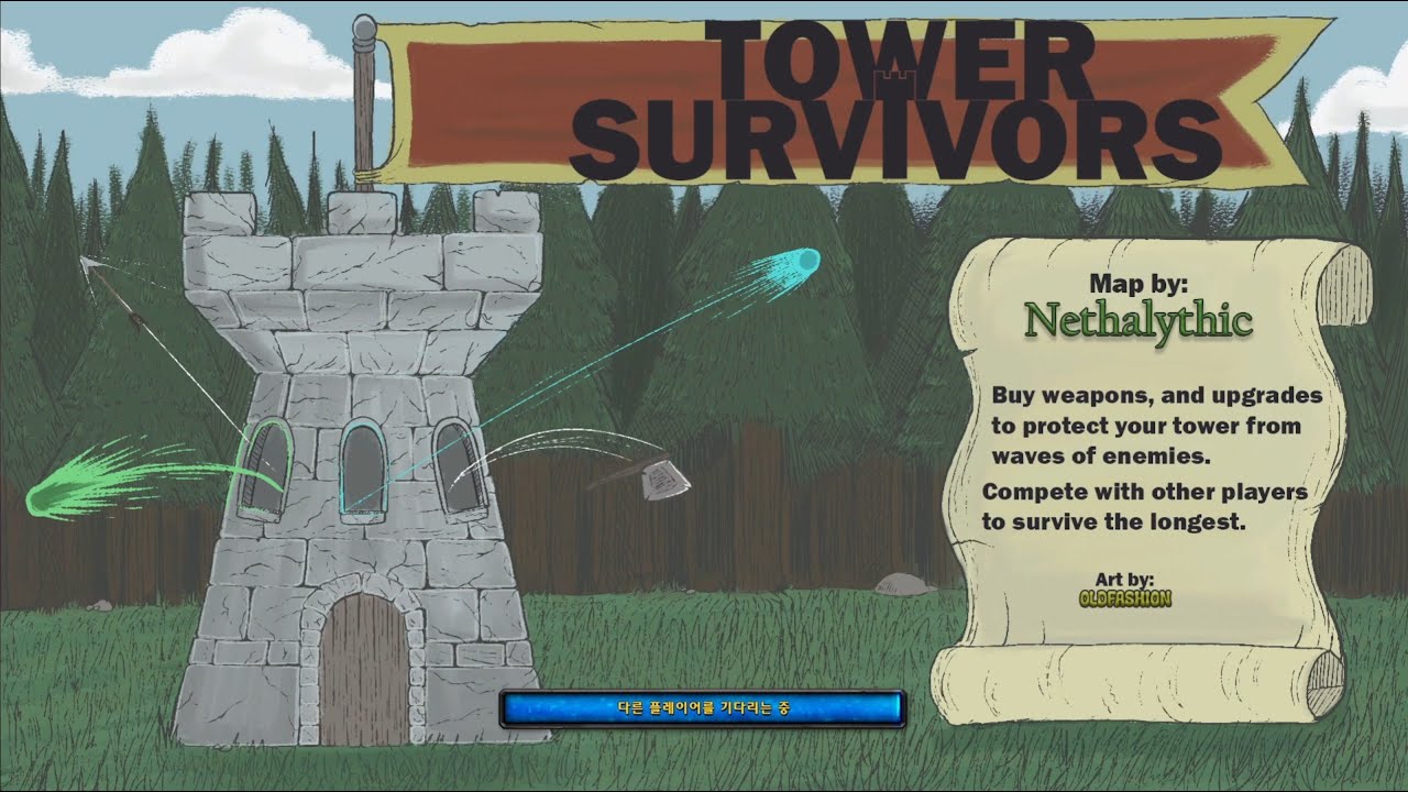 Ачивка на нормал | Tower Survivors (WC3 Custom Map)