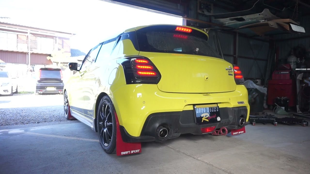 AUTO WORK'S R マフラー中間ストレート製作】スズキ スイフト