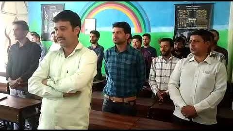 During FLN/NIPUN Bharat Training programme zone Inderwal