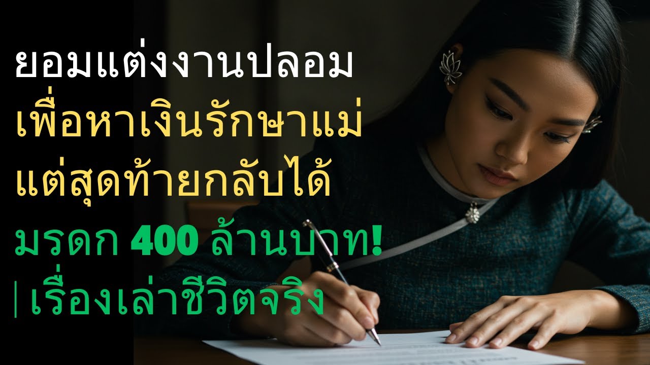 ยอมแต่งงานปลอมเพื่อหาเงินรักษาแม่ แต่สุดท้ายกลับได้มรดก 400 ล้านบาท! | เรื่องเล่าชีวิตจริง