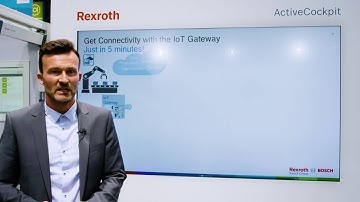 #BCW17: Rexroth IoT Gateway: How to configure Connectivity in just  5 minutes! [en]