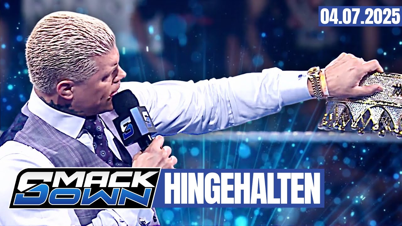 SmackDown 🟦 Einfach mal hinhalten... — WWE-Recap vom 04.07.2025