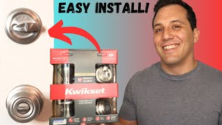 How to Install a Doorknob and Deadbolt in 10 minutes - Kwikset Lock Install with Smart Key by Remodel With Robert 44,465 views 11 months ago 13 minutes, 43 seconds