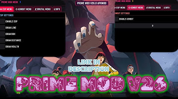 PRIME MODS V26.0 UPDATE| ALL DEVICE CRASHES FIXEDNOW ALL DEVICES SMOOTHER & MORE STABLE PERFORMANCE