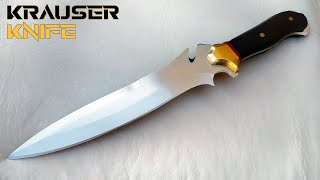 Fabricación del cuchillo de Krauser del Resident Evil 4