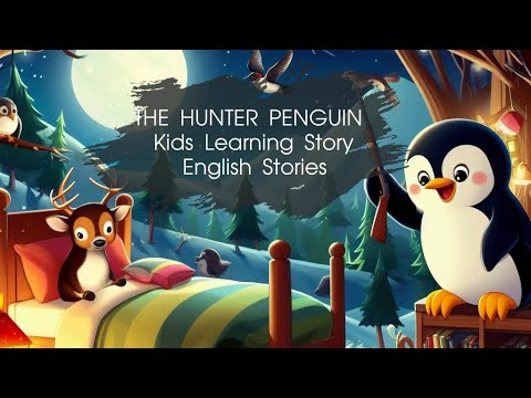 THE HUNTER PENGUIN | Kids Learning Story | English Stories | MORAL ...