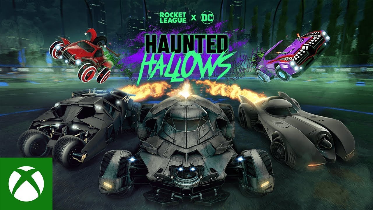 Rocket League Batman Haunted Hallows 2021 Trailer