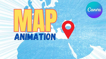 World Map Zoom Animation in Canva - Canva Animation Tutorial
