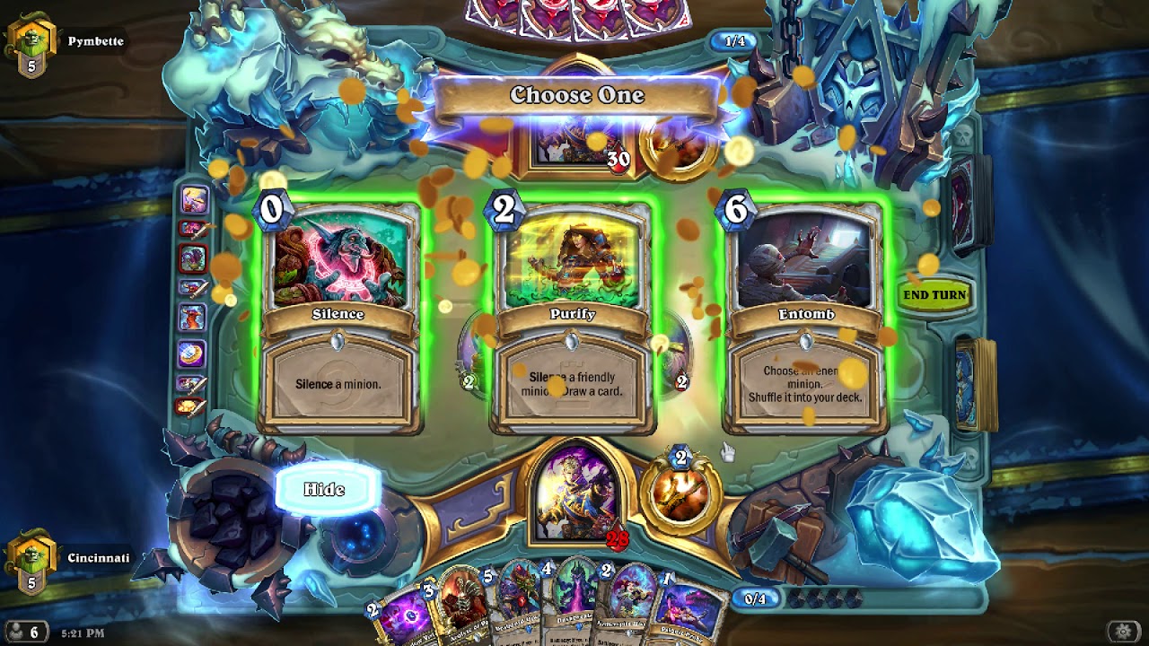 Hearthstone: Wild Dragon Priest vs. Combo Priest (Catalog: Post-Nerf Rastakhan / January 2019)