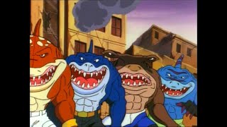 Video thumbnail of "Street sharks - Quattro pinne all'orizzonte (sigla completa)"