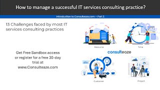 How to manage a successful IT services Consulting Practice part 2 - Introduction to Consulteaze.com