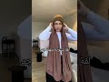 أسهل لفة حجاب في فصل الشتاء Trending لفات Fyp Shortvideo 