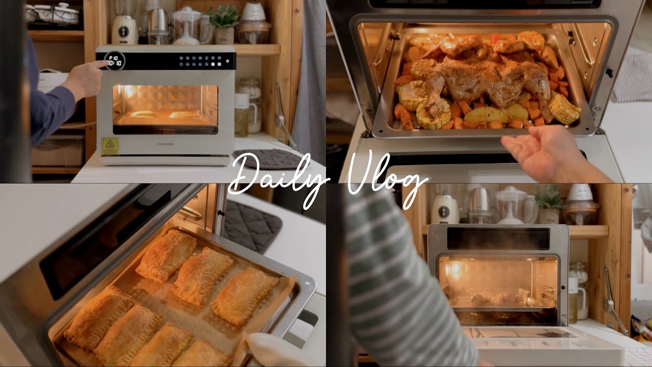 Membuat Makanan Rumahan Yang Sehat Dengan Omuni Steam Air Fryer Oven || Ramadhan Preparation 