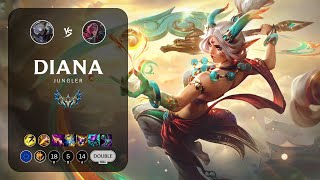 Diana Jungle vs Vi - EUW Challenger Patch 14.6