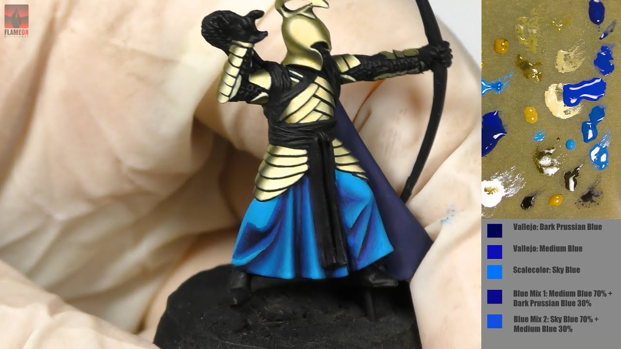 Lotr elf golden armor and blue robe trailer