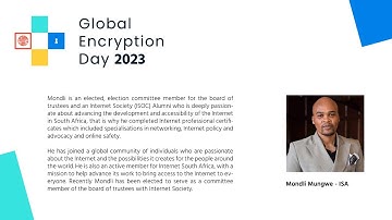 Global Encryption Day 2023 - Session 4